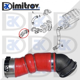 Маркуч турбо BMW 5 (E60) (E61) 6 (E63) (E64)
